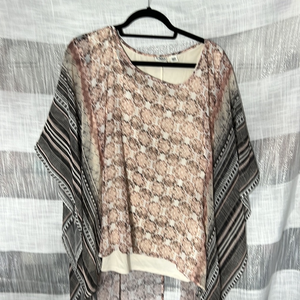 Cato Layered plus size Blouse